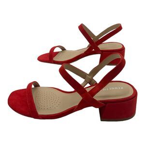 Kenneth Cole Maisie Low Simple Sandal Fuego Red US Women's 6M